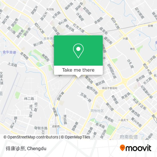 得康诊所 map