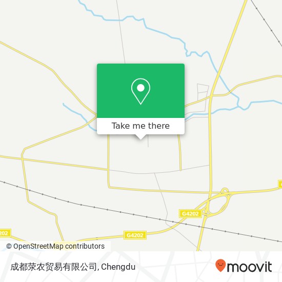 成都荥农贸易有限公司 map