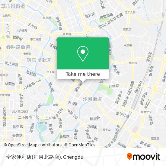 全家便利店(汇泉北路店) map