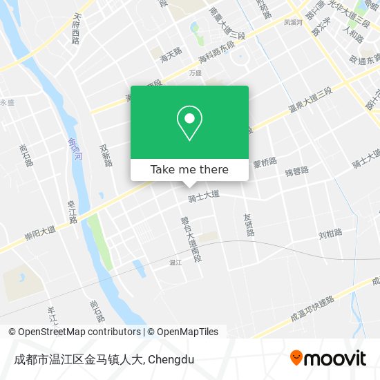 成都市温江区金马镇人大 map