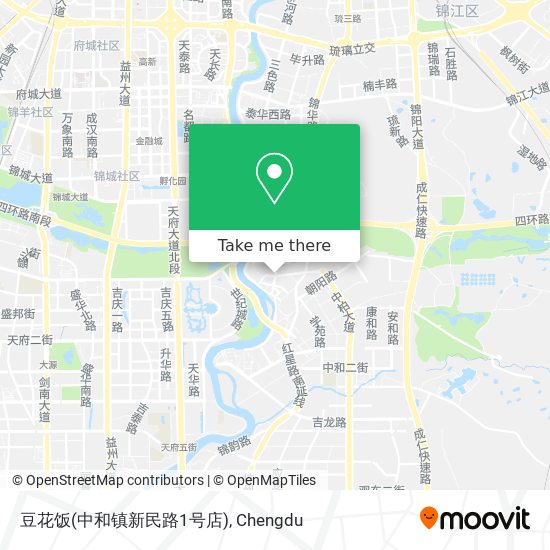 豆花饭(中和镇新民路1号店) map