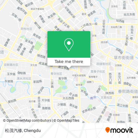 松茂汽修 map