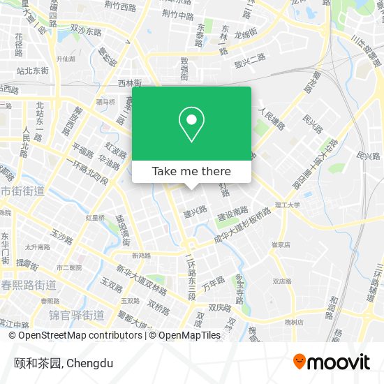 颐和茶园 map
