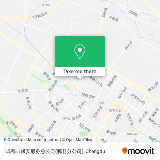 成都市保安服务总公司(郫县分公司) map