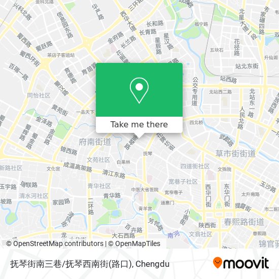 抚琴街南三巷/抚琴西南街(路口) map