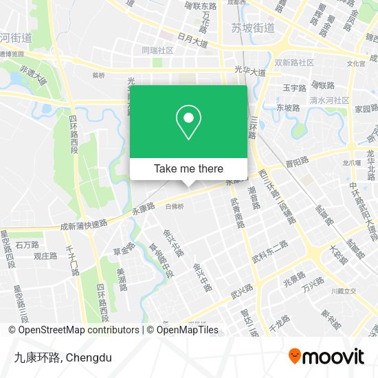 九康环路 map