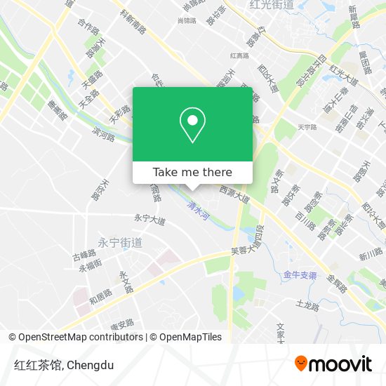 红红茶馆 map