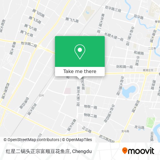 红星二锅头正宗富顺豆花鱼庄 map