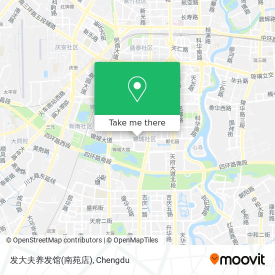 发大夫养发馆(南苑店) map