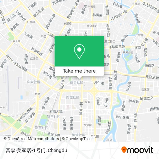 富森·美家居-1号门 map