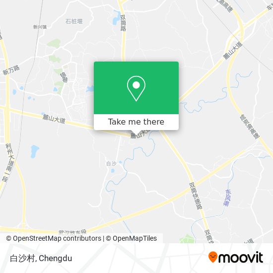 白沙村 map