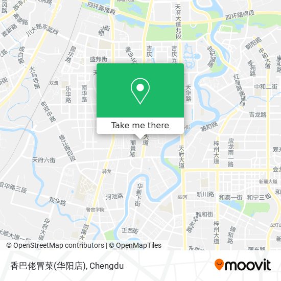 香巴佬冒菜(华阳店) map