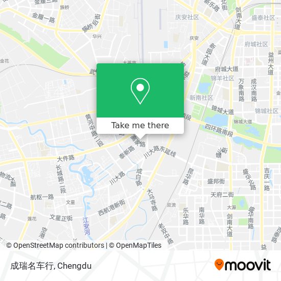 成瑞名车行 map