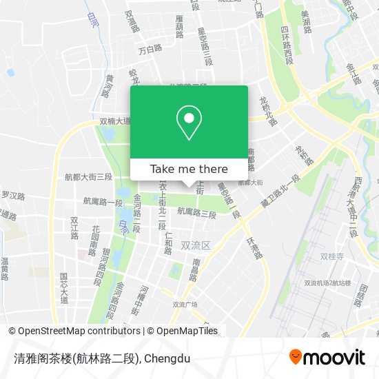 清雅阁茶楼(航林路二段) map