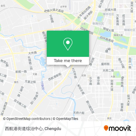 西航港街道综治中心 map
