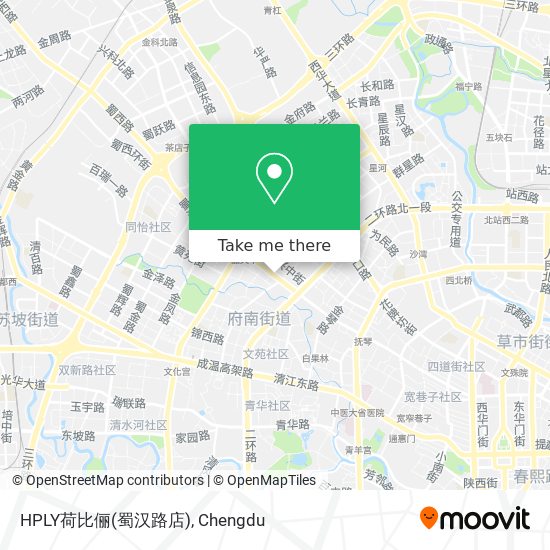 HPLY荷比俪(蜀汉路店) map