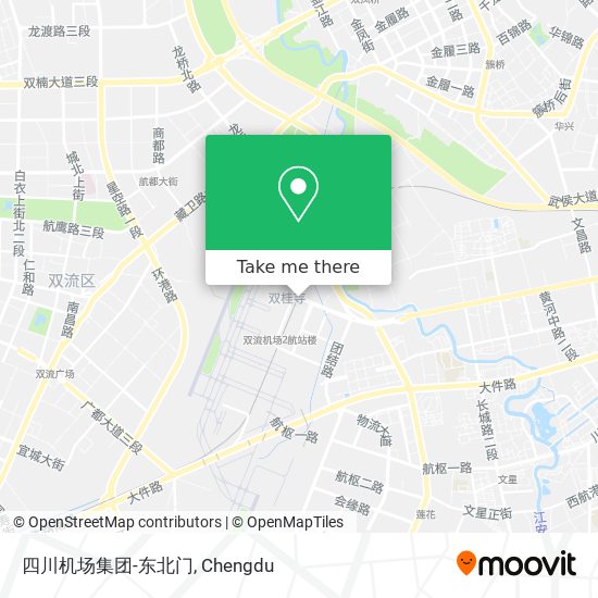 四川机场集团-东北门 map