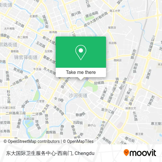 东大国际卫生服务中心-西南门 map