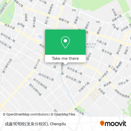 成鑫驾驾校(龙泉分校区) map