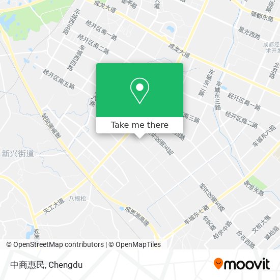 中商惠民 map
