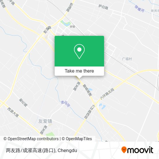 两友路/成灌高速(路口) map
