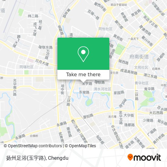 扬州足浴(玉宇路) map