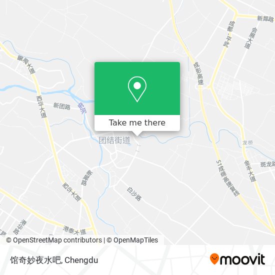 馆奇妙夜水吧 map