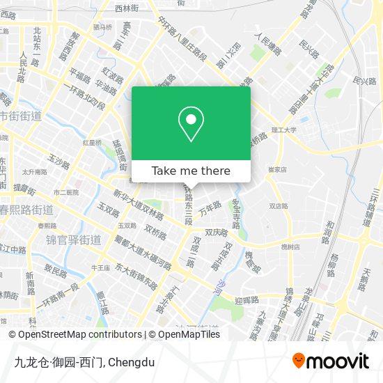 九龙仓·御园-西门 map