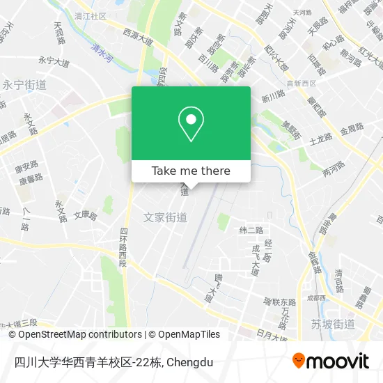 四川大学华西青羊校区-22栋 map