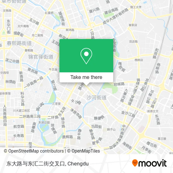 东大路与东汇二街交叉口 map