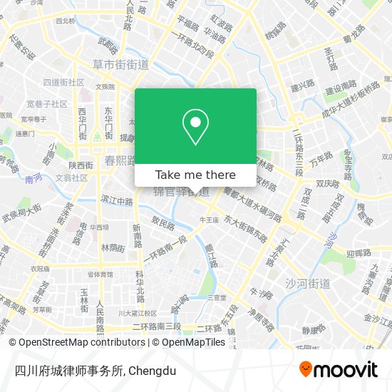 四川府城律师事务所 map