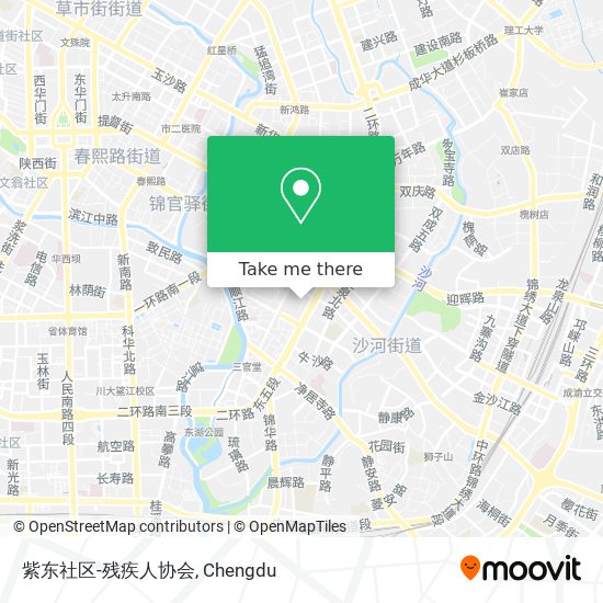 紫东社区-残疾人协会 map