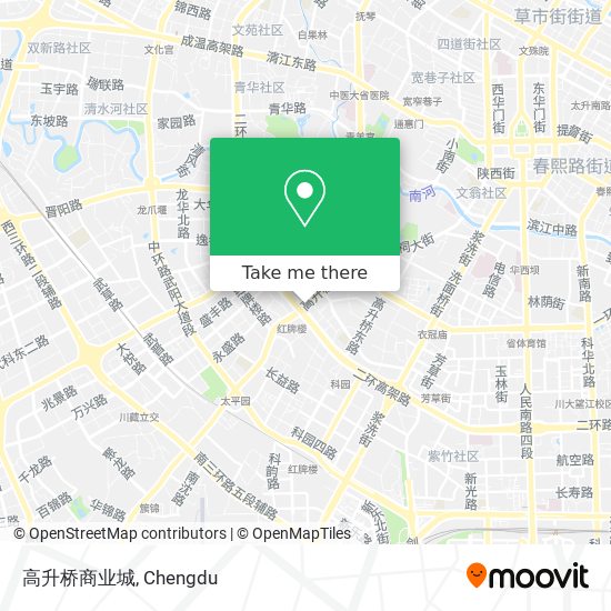 高升桥商业城 map