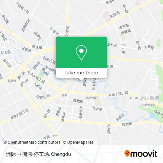 洲际·亚洲湾-停车场 map