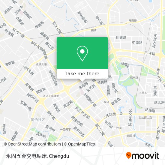 永固五金交电钻床 map