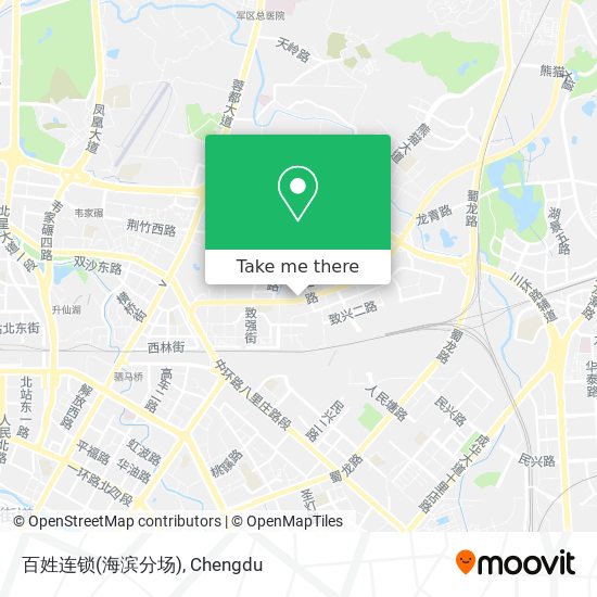 百姓连锁(海滨分场) map