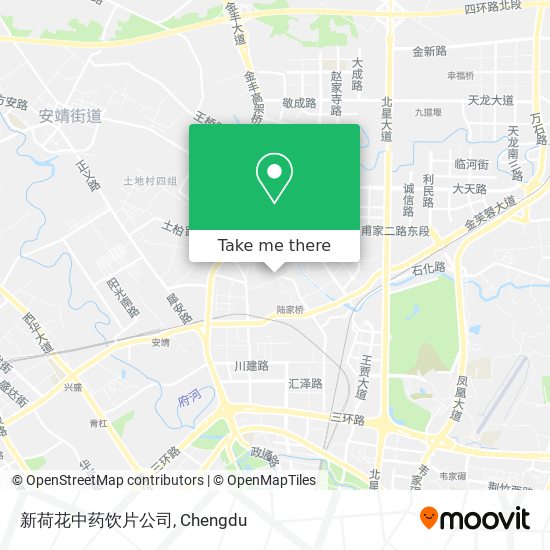 新荷花中药饮片公司 map