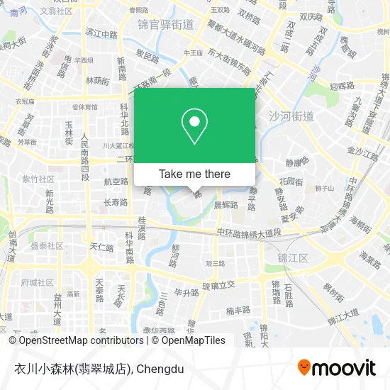 衣川小森林(翡翠城店) map
