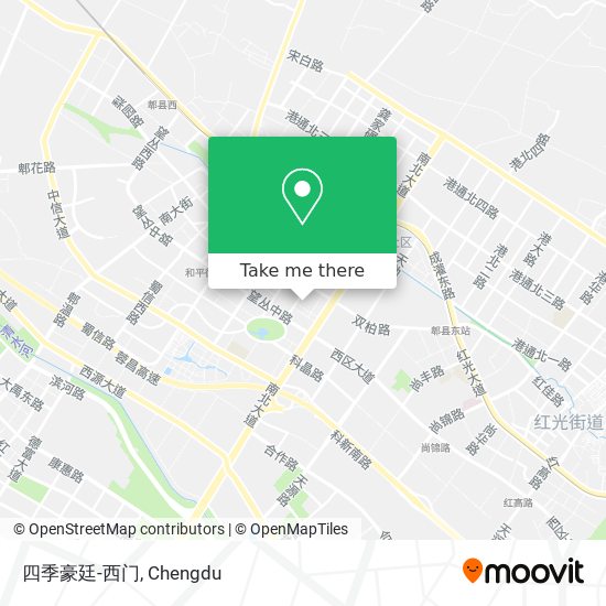 四季豪廷-西门 map
