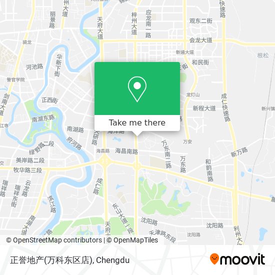 正誉地产(万科东区店) map