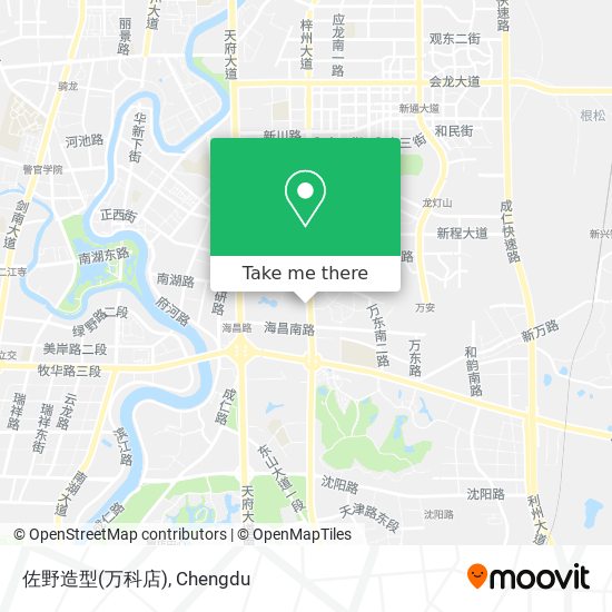 佐野造型(万科店) map