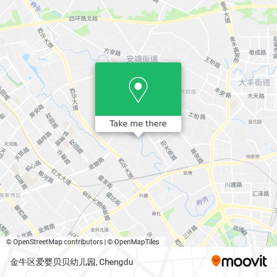 金牛区爱婴贝贝幼儿园 map