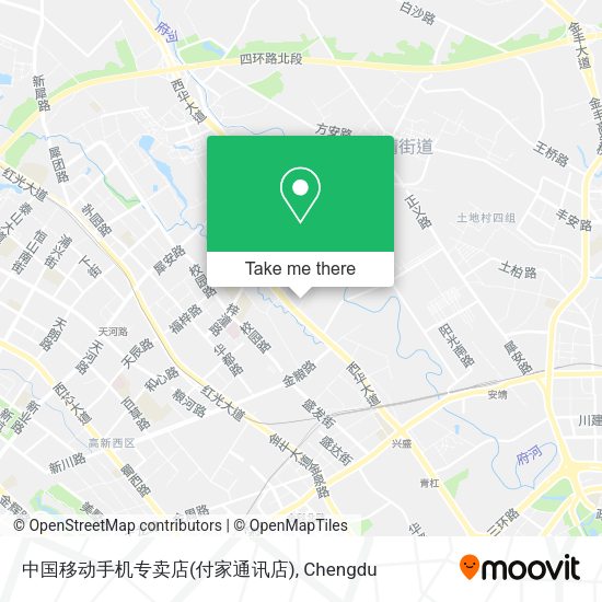 中国移动手机专卖店(付家通讯店) map