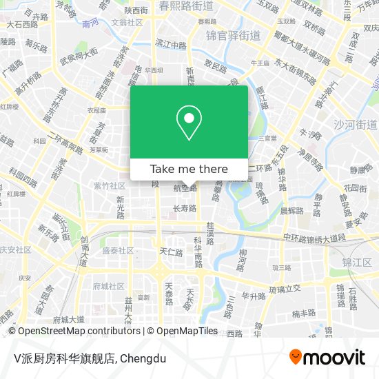 V派厨房科华旗舰店 map