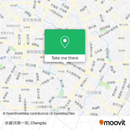 水碾河南一街 map