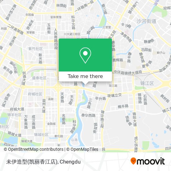 未伊造型(凯丽香江店) map