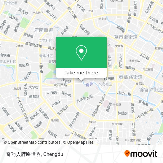 奇巧人牌匾世界 map