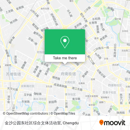 金沙公园东社区综合文体活动室 map