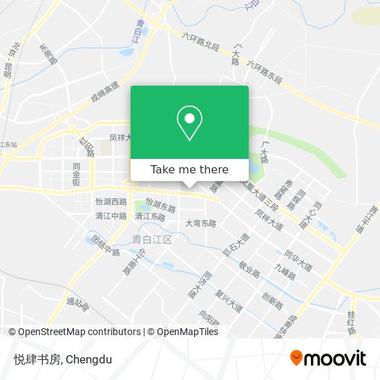 悦肆书房 map