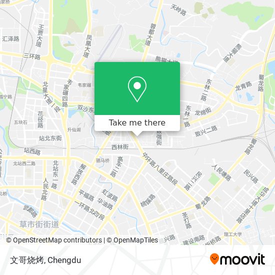 文哥烧烤 map